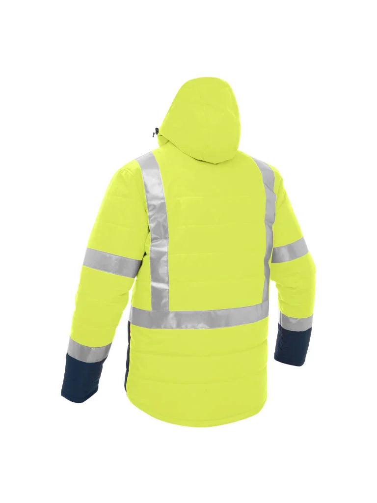 Bisley Taped Hi Vis Puffer Jacket - Brand It Essex Ltd