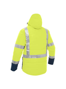 Bisley Taped Hi Vis Puffer Jacket
