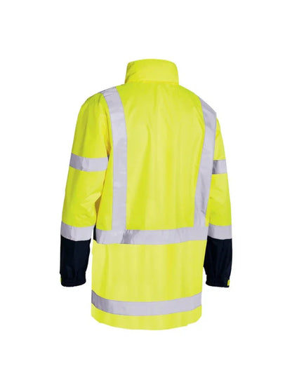 TAPED HI VIS RAIN SHELL JACKET - Brand It Essex Ltd