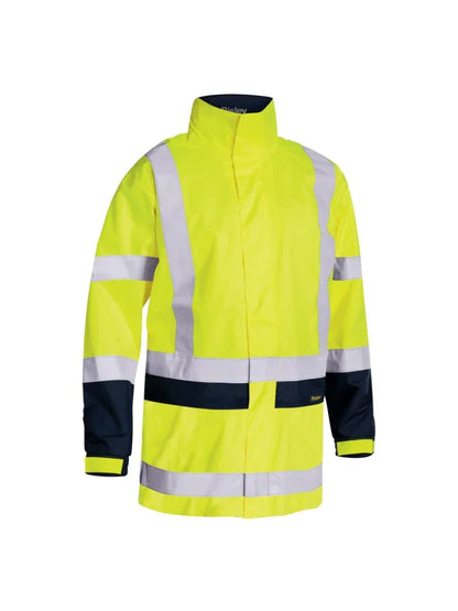 TAPED HI VIS RAIN SHELL JACKET - Brand It Essex Ltd