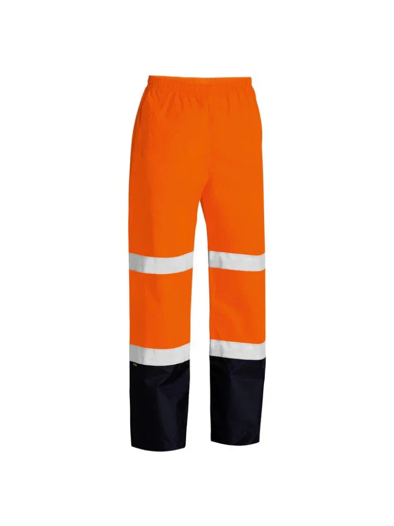 Bisley TAPED HI VIS RAIN SHELL TROUSER - Brand It Essex Ltd