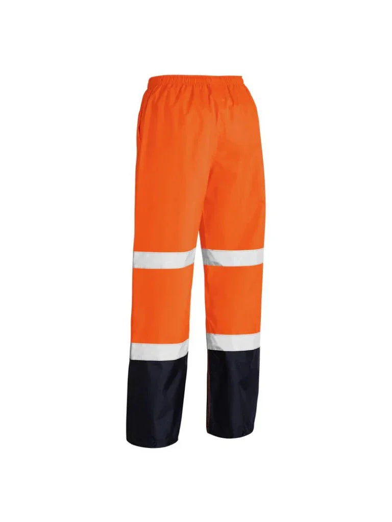 Bisley TAPED HI VIS RAIN SHELL TROUSER - Brand It Essex Ltd