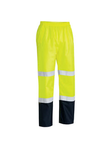 Bisley TAPED HI VIS RAIN SHELL TROUSER