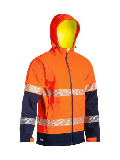 TAPED HI VIS RIPSTOP BONDED FLEECE JACKET - Brand It Essex Ltd