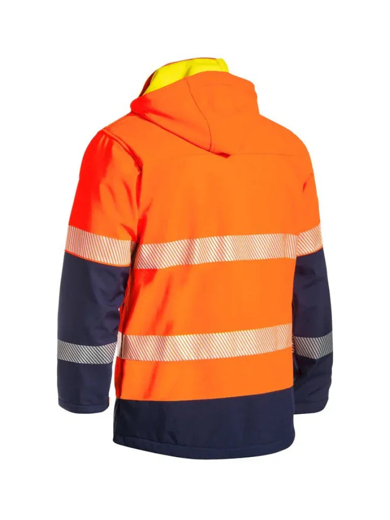 TAPED HI VIS RIPSTOP BONDED FLEECE JACKET - Brand It Essex Ltd