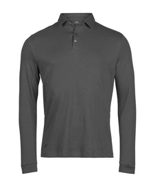 Pima cotton long-sleeve polo (1442)