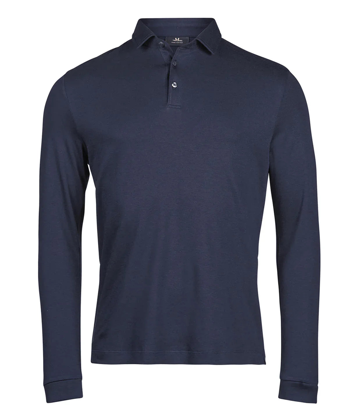 Pima cotton long-sleeve polo (1442)
