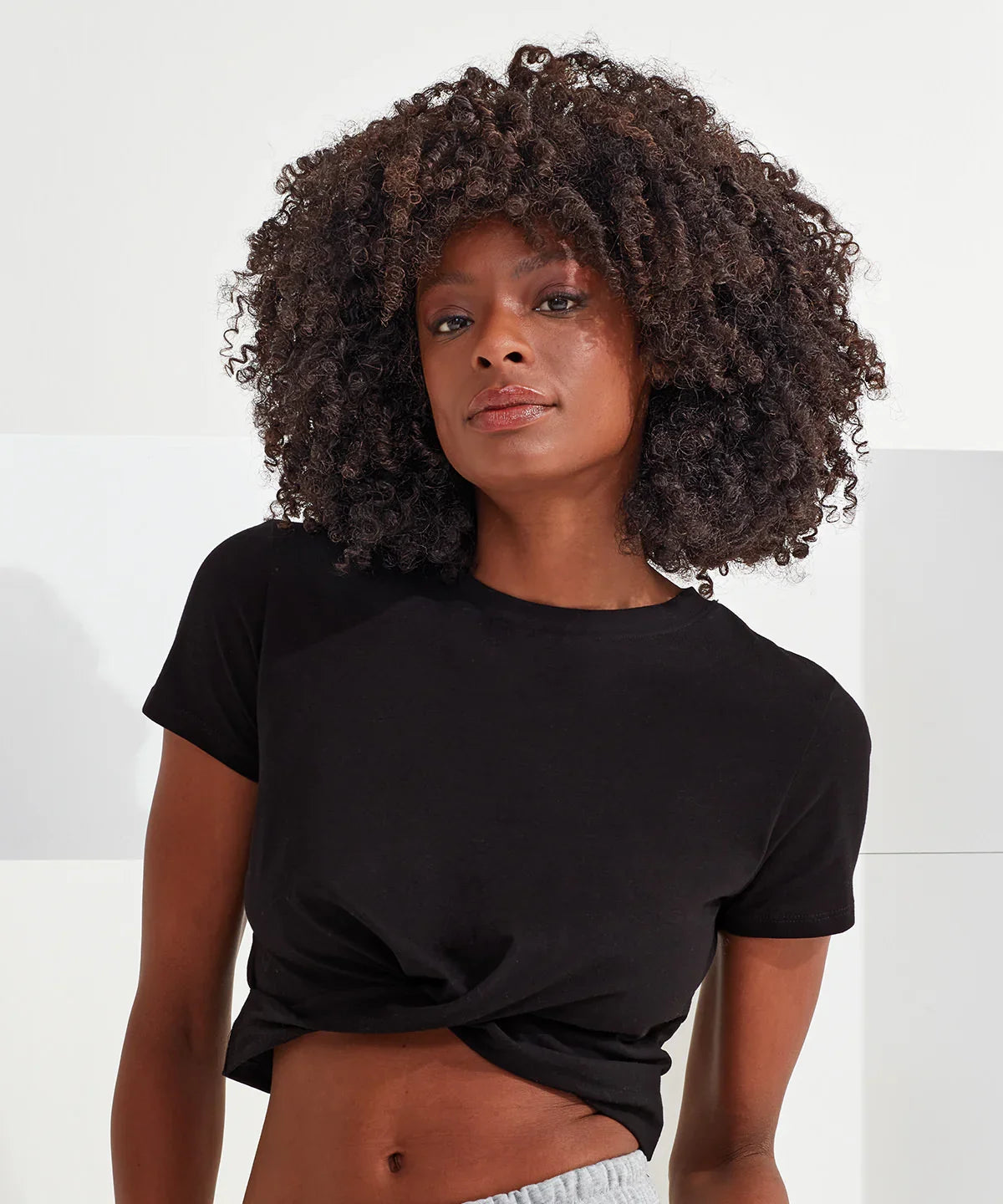 Women's TriDri twist crop top - Brand It Essex Ltd