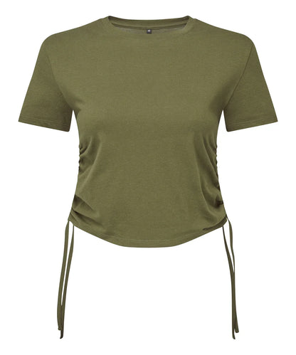 Personalised Custom Branded Women’s TriDri® Ruched Crop Top (TR069) - Brand It Essex Ltd