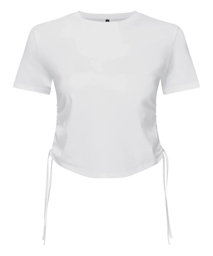Personalised Custom Branded Women’s TriDri® Ruched Crop Top (TR069) - Brand It Essex Ltd