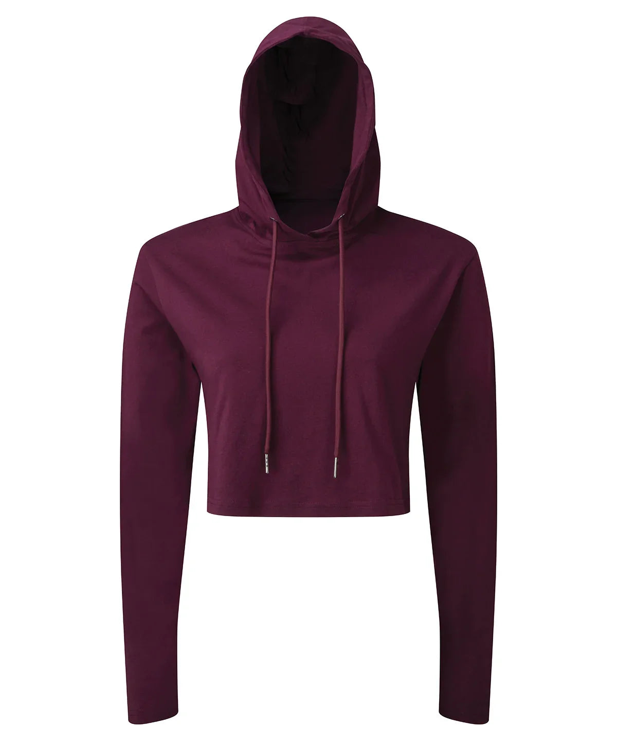 Personalised Custom Branded Women’s TriDri® Cropped Hooded Long Sleeve T-Shirt (TR088) - Brand It Essex Ltd