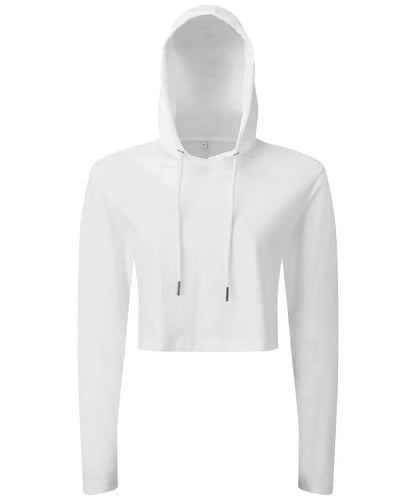 Personalised Custom Branded Women’s TriDri® Cropped Hooded Long Sleeve T-Shirt (TR088) - Brand It Essex Ltd