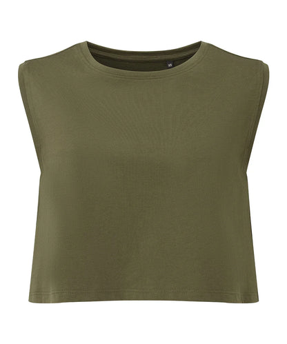 Personalised Custom Branded Women's TriDri Organic Crop Tank - Brand It Essex Ltd