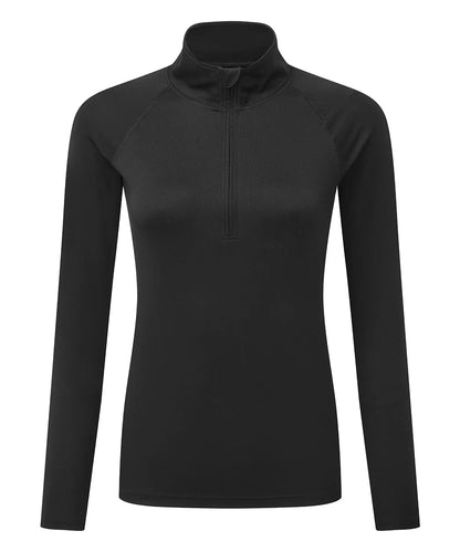 Women's TriDri Long Sleeve Performance ¼ Zip - Brand It Essex Ltd