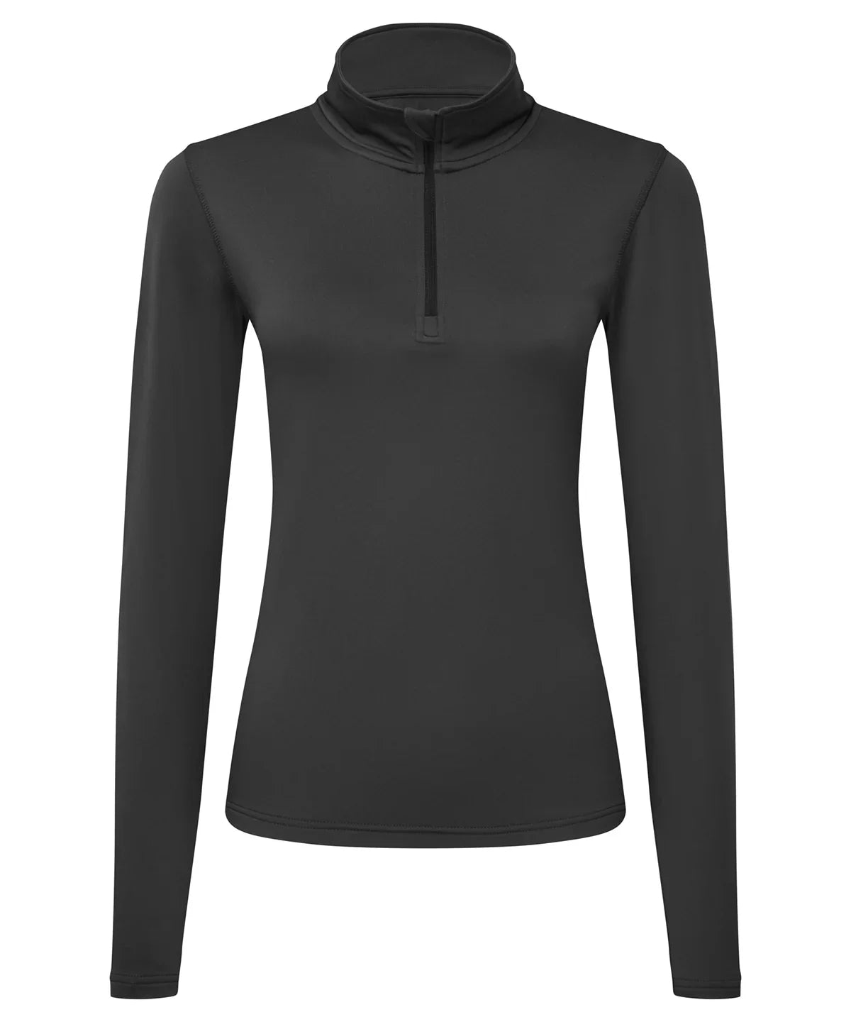 Women's TriDri Recycled long sleeve brushed back ¼ zip top - Brand It Essex Ltd