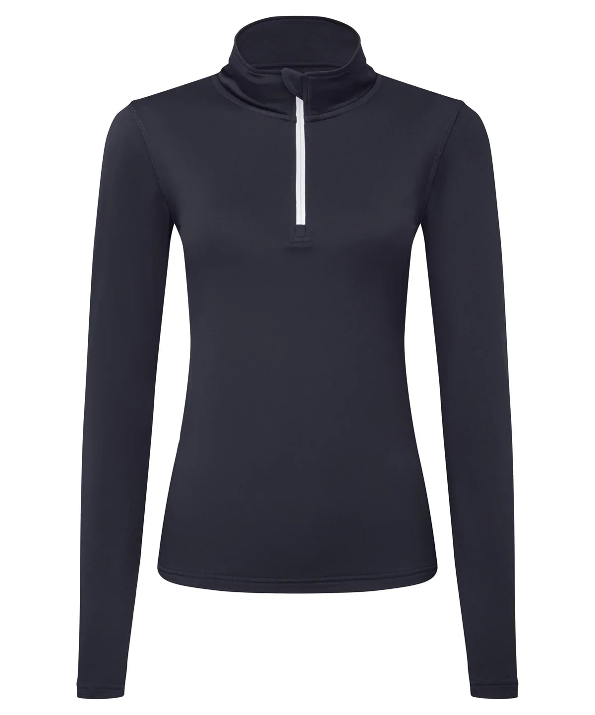 Women's TriDri Recycled long sleeve brushed back ¼ zip top - Brand It Essex Ltd