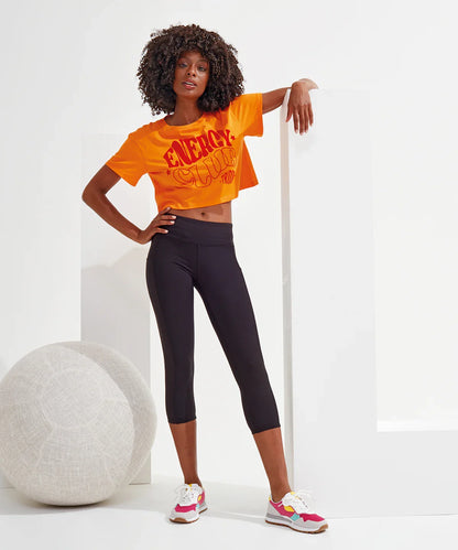 Women's TriDri recycled performance leggings 3/4 length - Brand It Essex Ltd