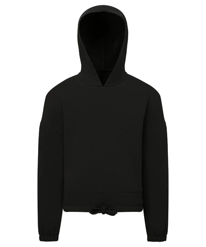 Kids TriDri recycled cropped oversize hoodie - Brand It Essex Ltd