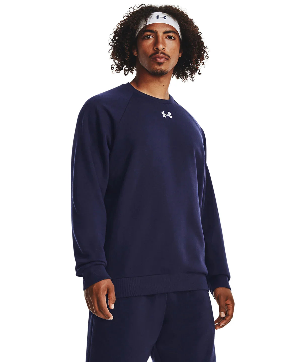 Personalised Custom Branded Under Armour Rival fleece crew - UA059 - Brand It Essex Ltd
