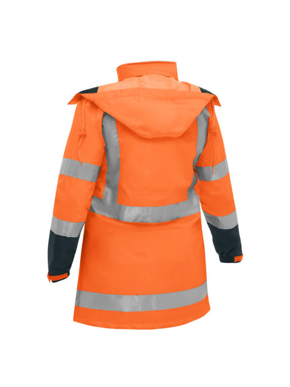 Bisley Women’s Taped Hi Vis Shell Jacket
