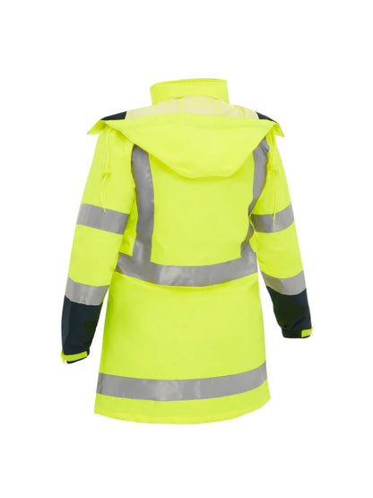 Bisley Women’s Taped Hi Vis Shell Jacket