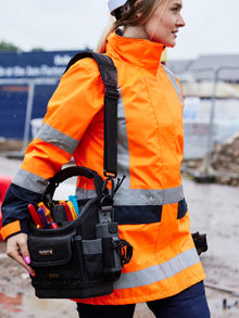 Bisley Women’s Taped Hi Vis Shell Jacket