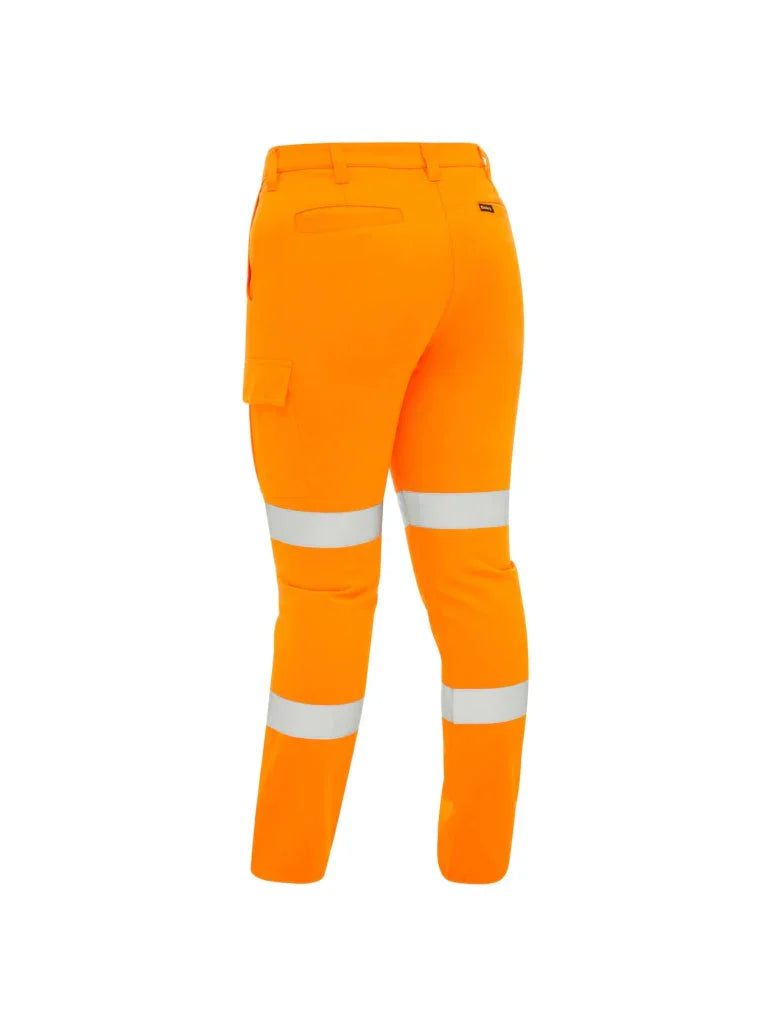 Bisley Women’s Taped Hi Vis Biomotion Cargo Trousers - Brand It Essex Ltd