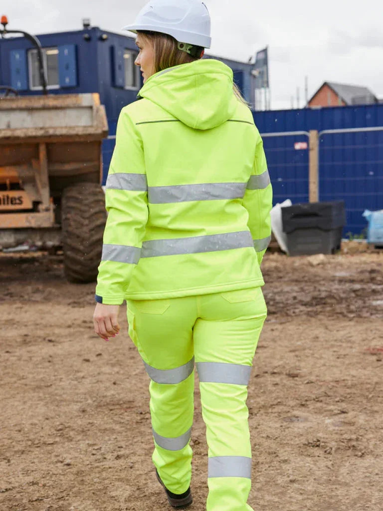 Bisley Women’s Taped Hi Vis Biomotion Cargo Trousers - Brand It Essex Ltd
