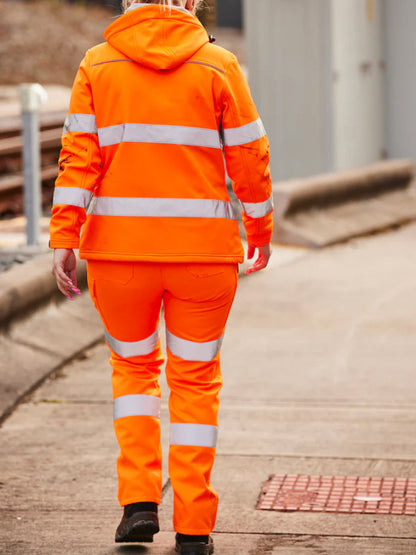 Bisley Women’s Taped Hi Vis Biomotion Cargo Trousers
