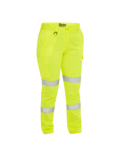 Bisley Women’s Taped Hi Vis Biomotion Cargo Trousers