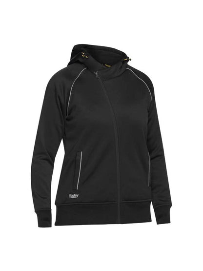Bisley Women’s Fleece Zip Front Hoodie with Sherpa Lining