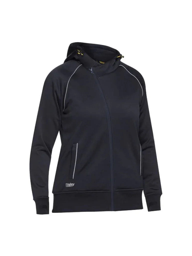 Personalised Custom Branded Bisley Women’s Fleece Zip Front Hoodie with Sherpa Lining - Brand It Essex Ltd
