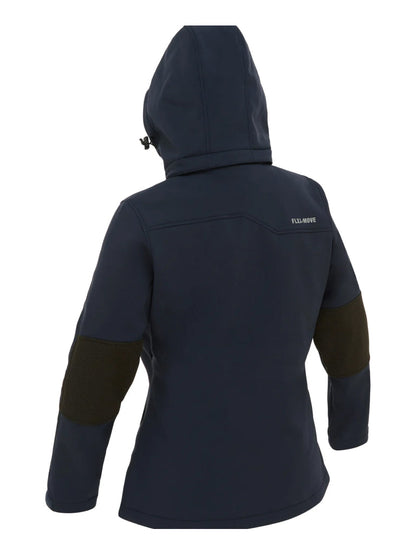 Bisley Women’s FLX & MOVE™ Hooded Soft Shell Jacket