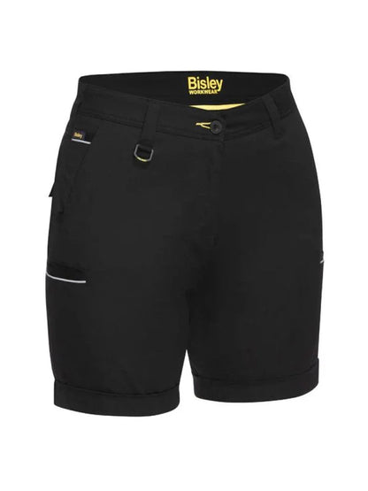 Bisley Women’s Stretch Cotton Drill Short - Brand It Essex Ltd