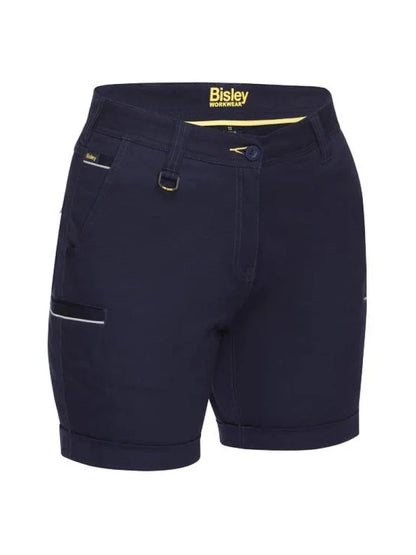 Bisley Women’s Stretch Cotton Drill Short - Brand It Essex Ltd