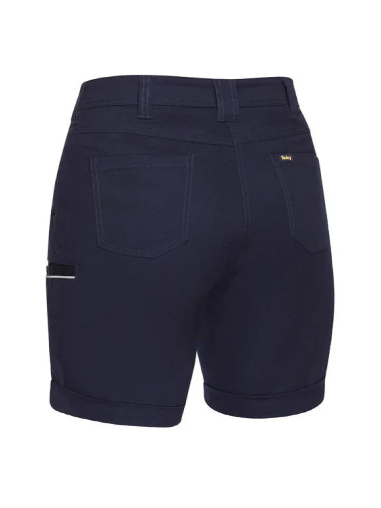 Bisley Women’s Stretch Cotton Drill Short - Brand It Essex Ltd