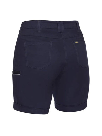 Bisley Women’s Stretch Cotton Drill Short - Brand It Essex Ltd