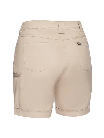 Bisley Women’s Stretch Cotton Drill Short - Brand It Essex Ltd