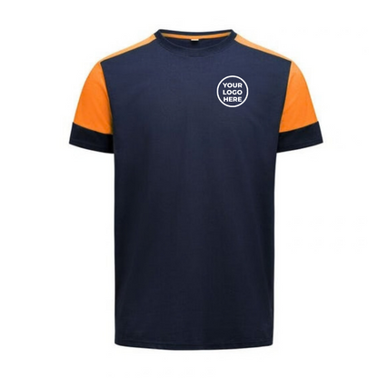 Two-tone Prime T-Shirt Navy/Orange