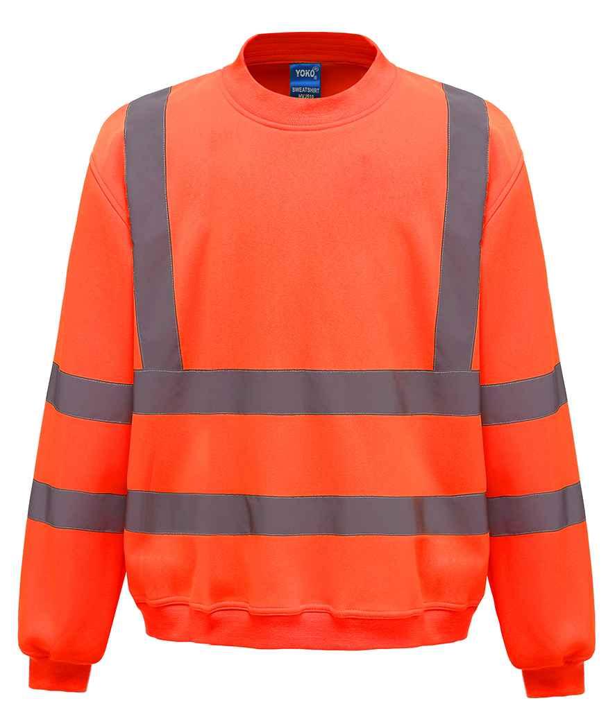 Personalised Custom Branded Yoko Hi-Vis Sweatshirt - YK030 - Brand It Essex Ltd