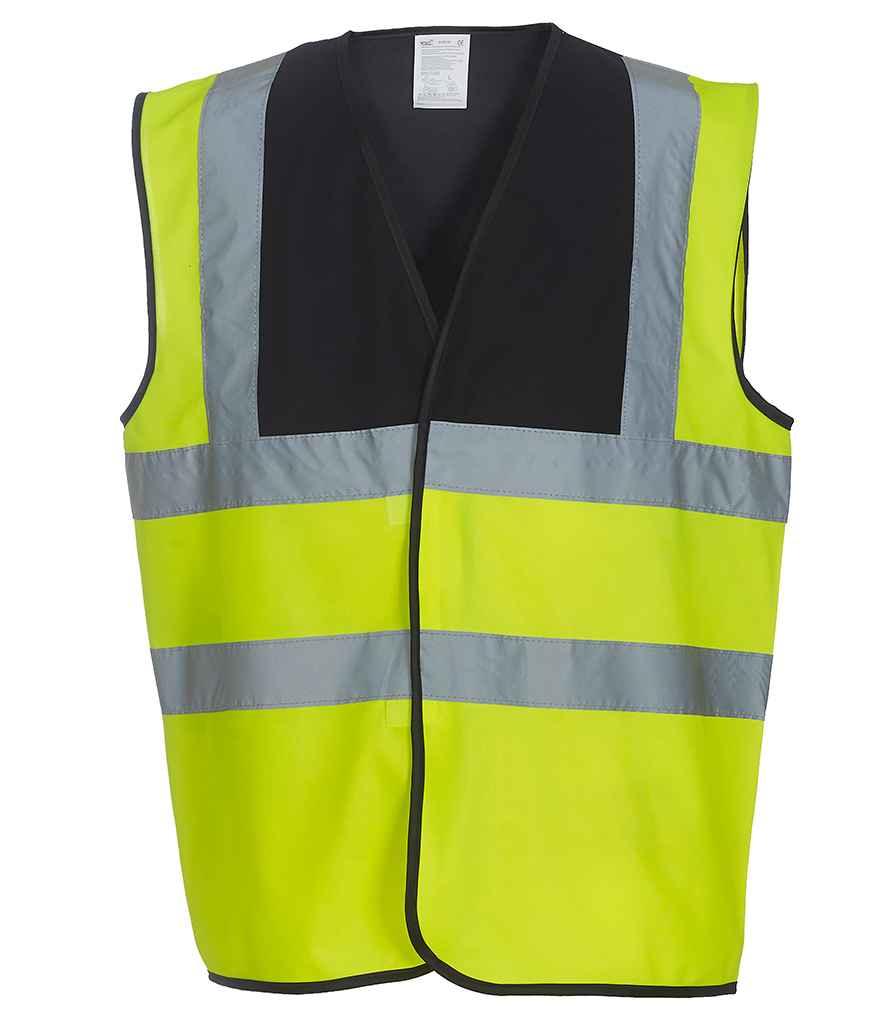 Yoko Hi-Vis Two Band and Braces Waistcoat - YK102 - Brand It Essex Ltd