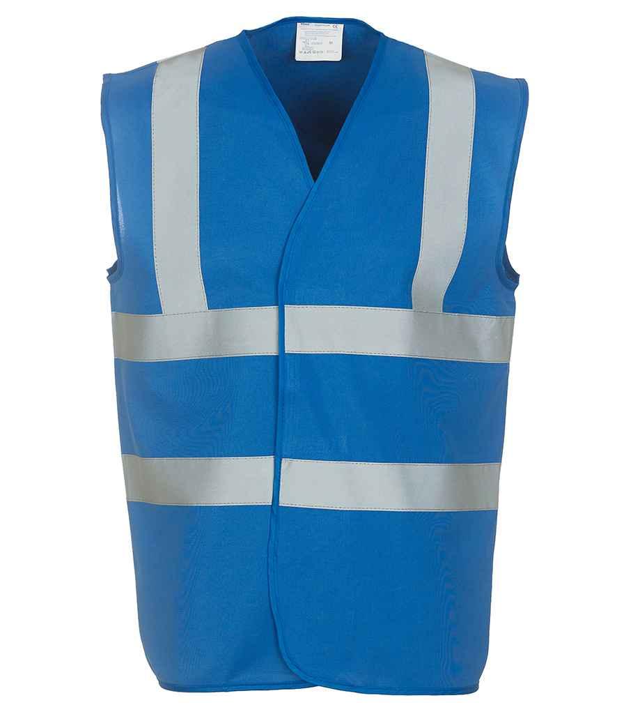 Yoko Hi-Vis Two Band and Braces Waistcoat - YK102 - Brand It Essex Ltd