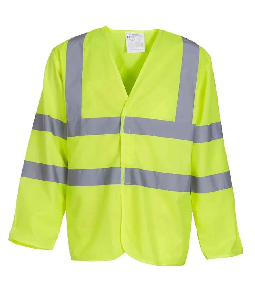 Personalised Custom Branded Yoko Hi-Vis Long Sleeve Jacket - YK105 - Brand It Essex Ltd
