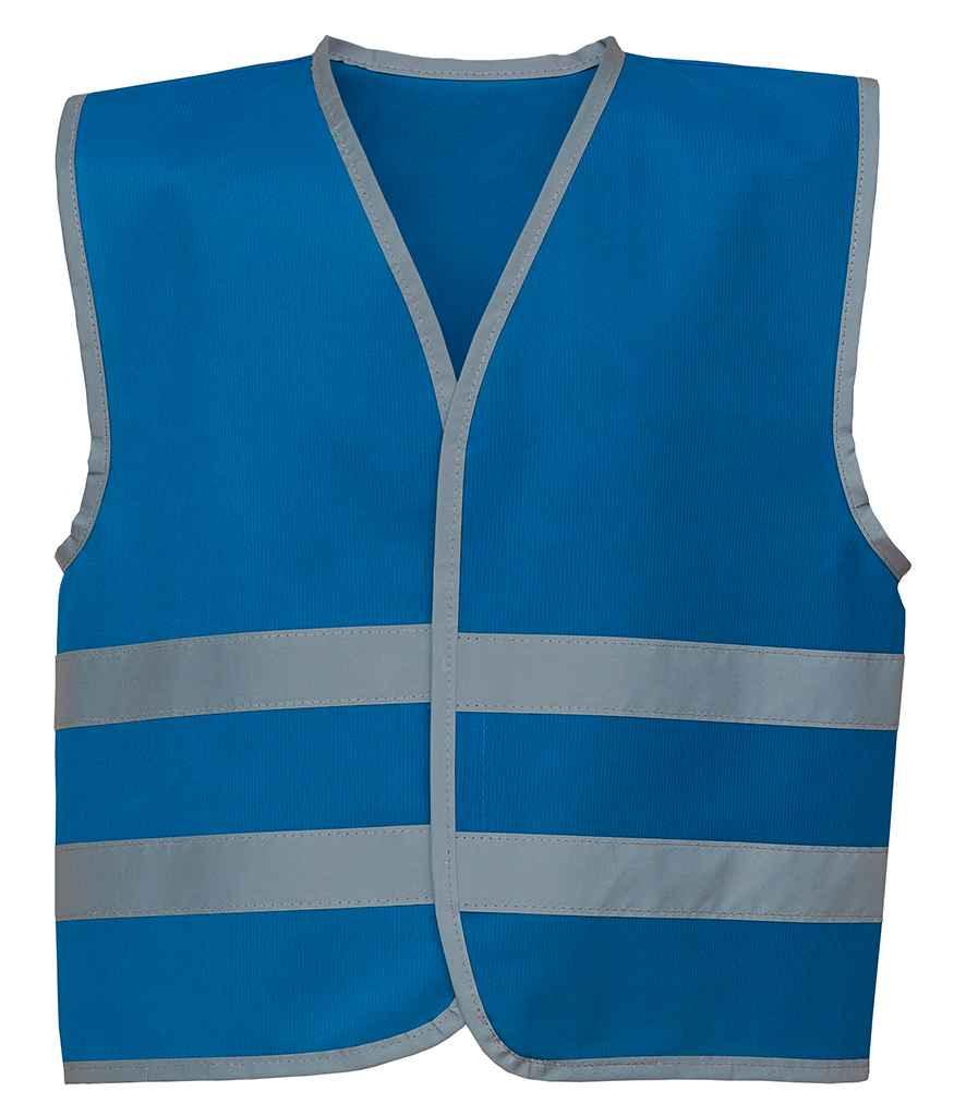 Personalised Custom Branded Yoko Kids Hi-Vis Two Band Waistcoat - YK106B - Brand It Essex Ltd