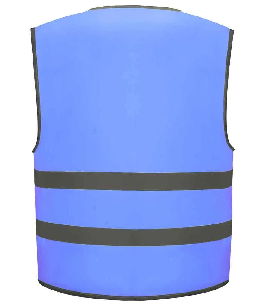 Personalised Custom Branded Yoko Kids Hi-Vis Two Band Waistcoat - YK106B - Brand It Essex Ltd