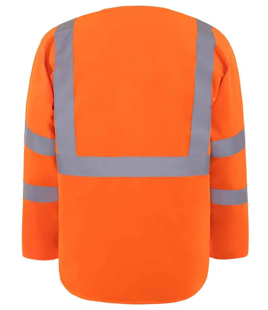Personalised Custom Branded Yoko Hi-Vis Executive Long Sleeve Waistcoat - YK108 - Brand It Essex Ltd