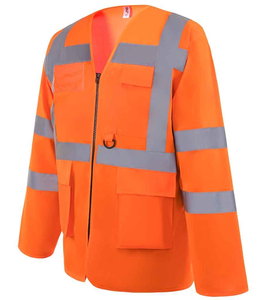 Personalised Custom Branded Yoko Hi-Vis Executive Long Sleeve Waistcoat - YK108 - Brand It Essex Ltd