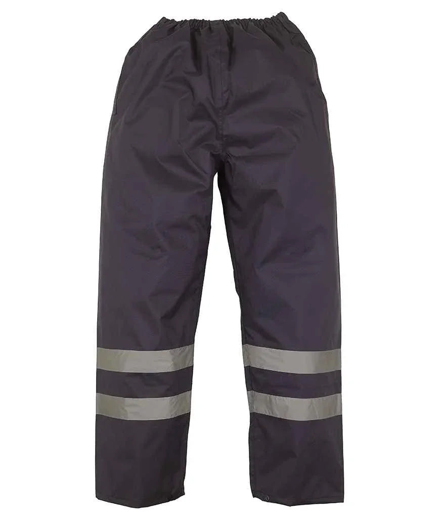 Yoko Hi-Vis Waterproof Overtrousers - YK210 - Brand It Essex Ltd