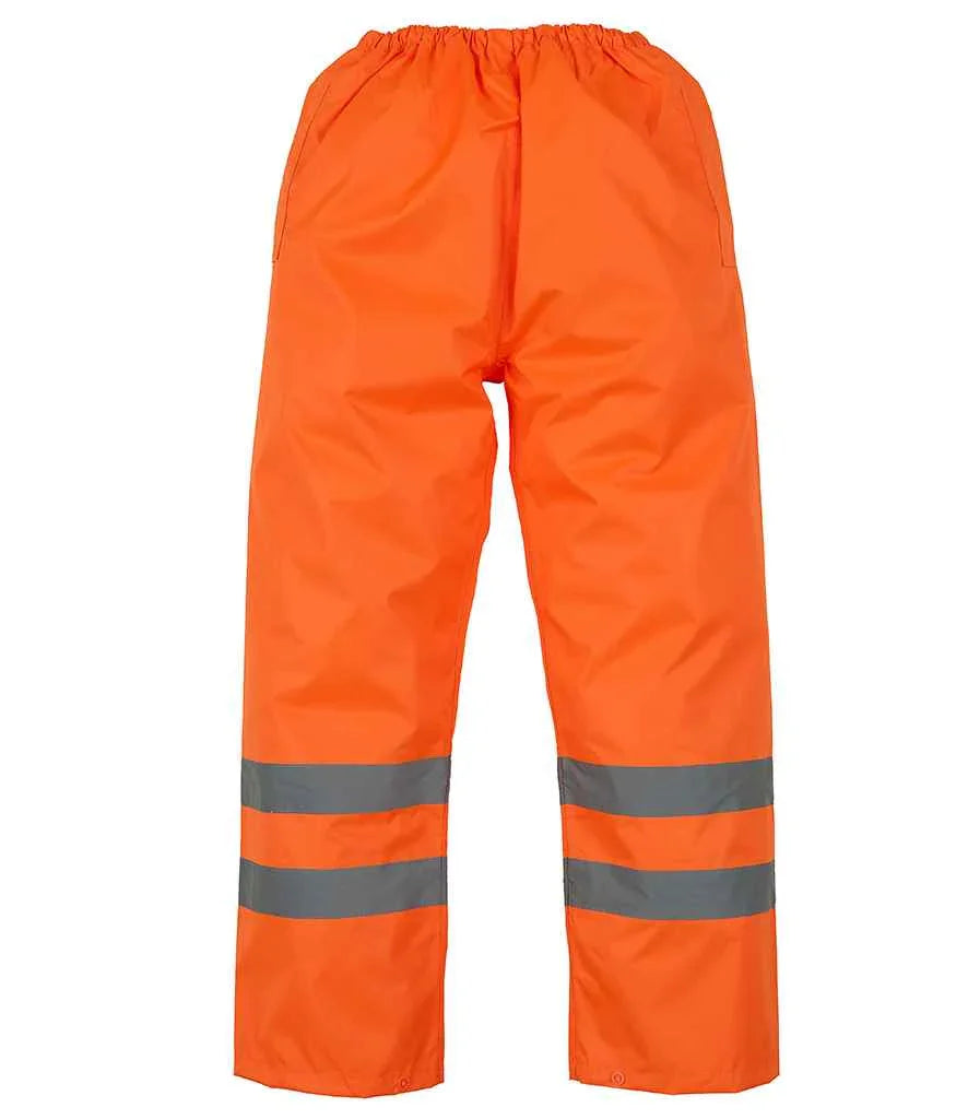 Yoko Hi-Vis Waterproof GO/RT Overtrousers - YK211 - Brand It Essex Ltd