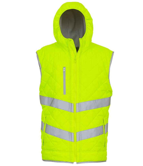 PENCARRIE Yoko Hi-Vis Kensington Weste Mit Kapuze – Warnweste YK216